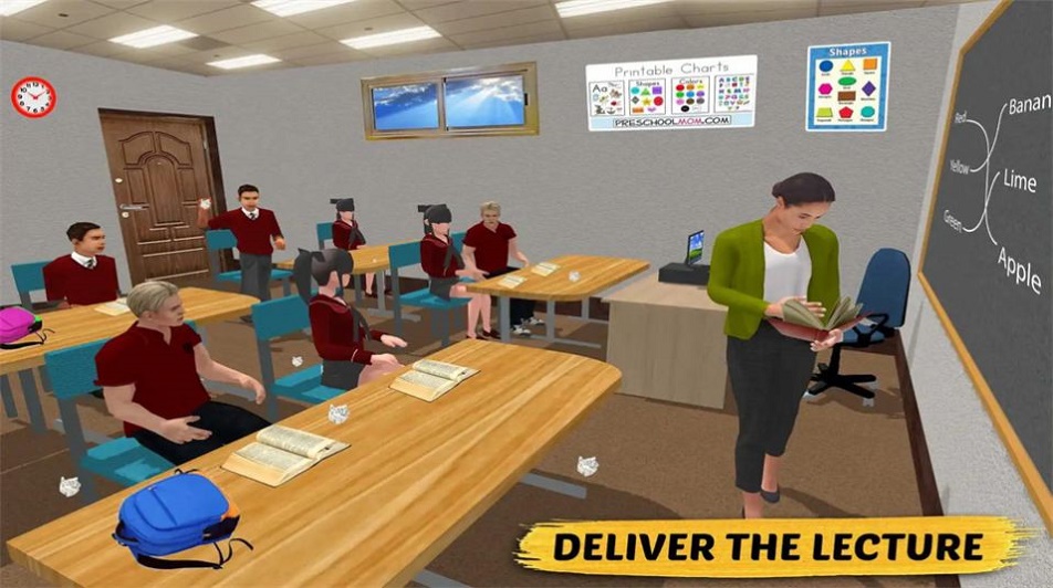 虚拟高中教师模拟器游戏安卓版