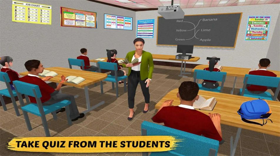 虚拟高中教师模拟器游戏安卓版