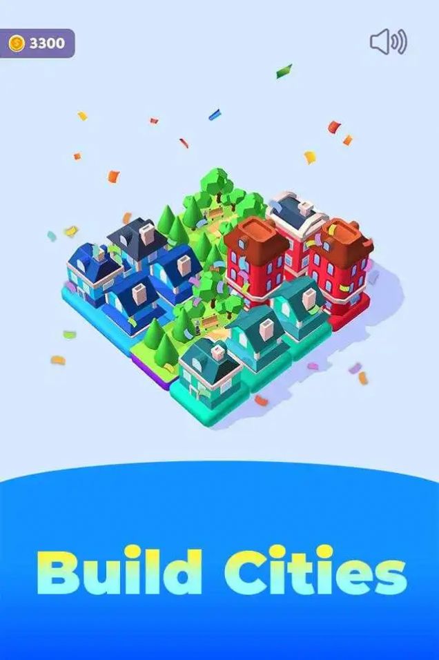 袖珍城市瓷砖3D游戏1