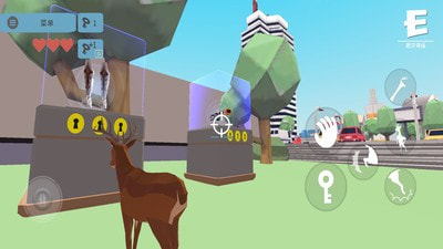 终极鹿模拟器3D游戏